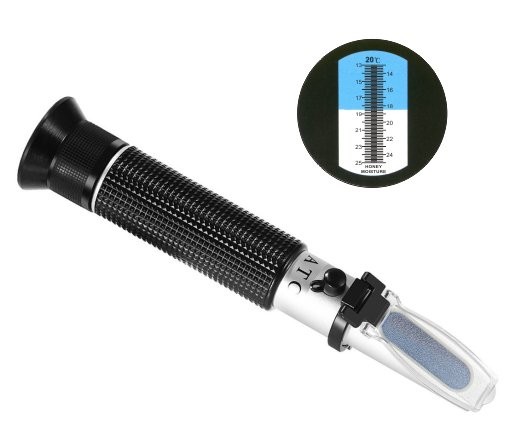 Refraktometer pre meranie obsahu vody v mede ATC 25 (1)