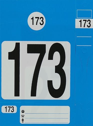 Sada visačiek na kľúče, spätné zrkadlo a štítkov na doklady 9219-00676-07 (5)