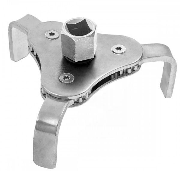 Kľúč na olejové filtre trojčeľusťový nastaviteľný VT01229 (1)