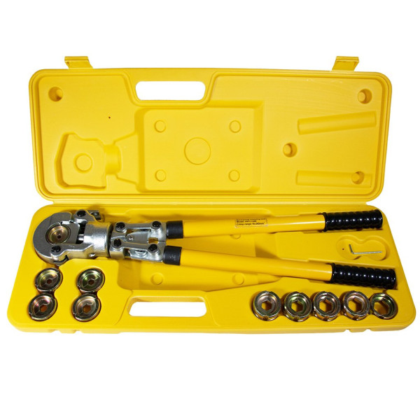 Lisovacie kliešte na káblové oká a spojky HHYJ-240 (2)