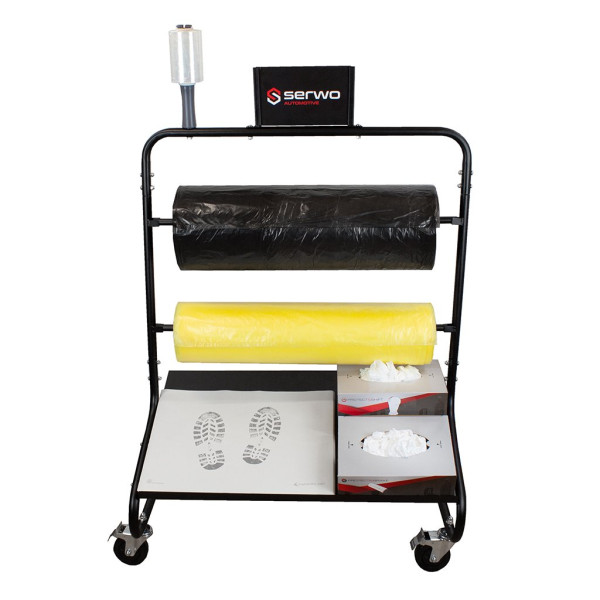 Vozík pre uloženie ochranných povlakov, koberčekov, vakov SR960708 (1)