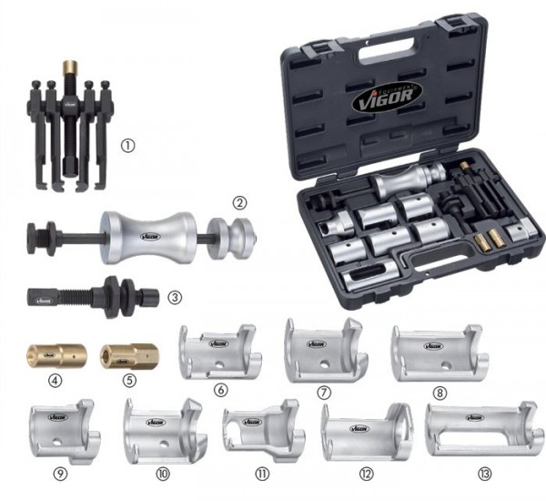 Súprava sťahovákov pre demontáž ramienok stieračov VIGOR V2523