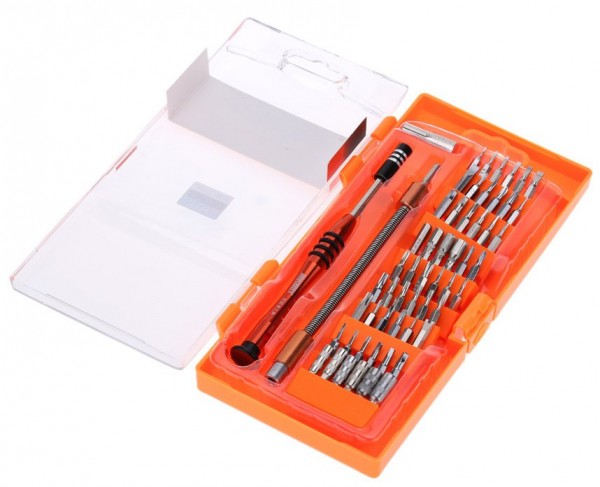 Precizní šroubovák se sadou vyměnitelných bitů a hlavic JM-8126 (3)