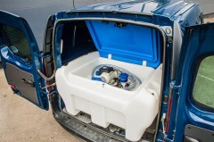 Mobilná nádrž na AdBlue 250 l s elektrickým čerpadlom 24 V PRESSOL mobiBLUE 26 929