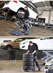 Vozík na prepravu pneumatík / kolies WT 120 (3)