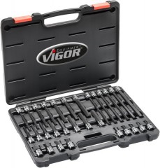 Súprava nástrčných šestihraných hlavíc IMBUS VIGOR V6019