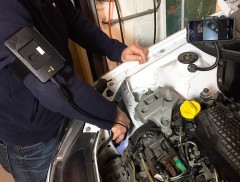 Video-endoskop s upevnením na prst HU23130 (3)