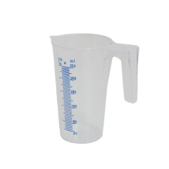 Priehľadná odmerná nádobka 0,25 l