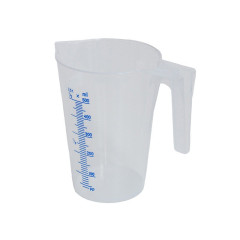 Priehľadná odmerná nádobka 0,5 l
