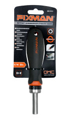 Skrutkovač račňový pre šesťhranné bity 6,3 mm (1/4") FIXMAN D0501 (1)