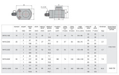 Hydraulický zdvíhací valec teleskopický HHYG-20D (5)