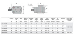 Hydraulický zdvíhací valec nízky HHYG-10B (5)