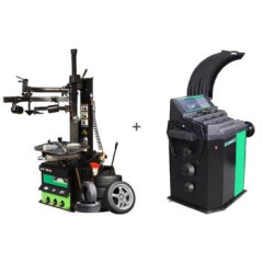 Pneuservisný komplet - stroj pre montáž pneumatik CT703 a vyvažovačka kolies CT9903HZ