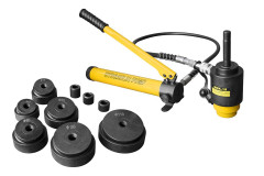 Dierovač plechu s ručnou hydraulickou pumpou HHK-15