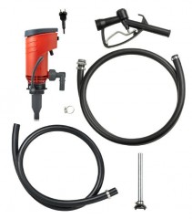 Zostava s elektrickým čerpadlom 230 V pre naftu a ľahký vykurovací olej Premaxx 23 731