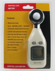Digitálny luxmeter / prístroj na meranie intenzity osvetlenia GM1010
