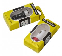 Nabíjačka do auta HC-C27 2×USB, biela
